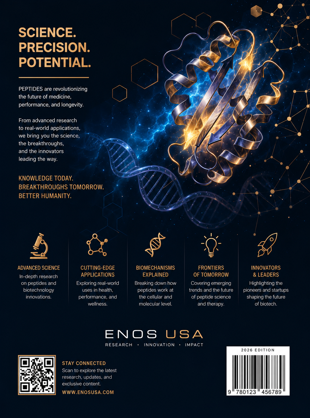 Peptides Research Handbook — PDF Download 2026 Edition product photo — view 2 — ENOS Labs USA