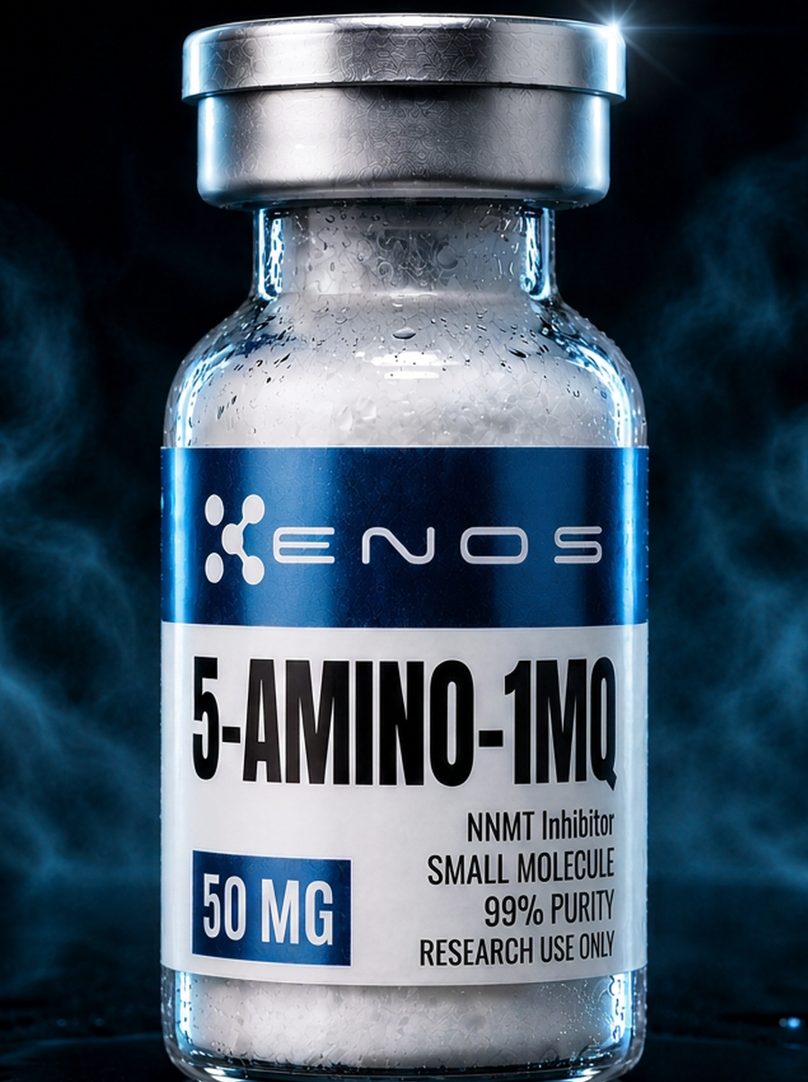 5-Amino-1MQ 50MG research vial — ENOS Labs USA