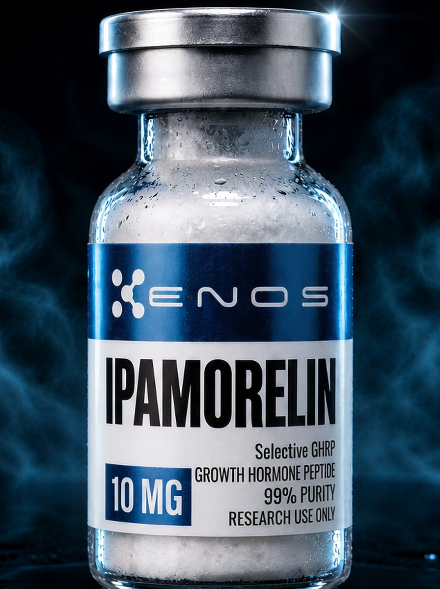 Ipamorelin 10MG research vial — ENOS Labs USA